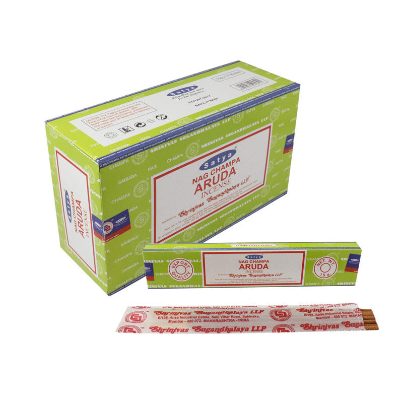 Incienso de ruda Satya Aruda 12x15g Nag champa