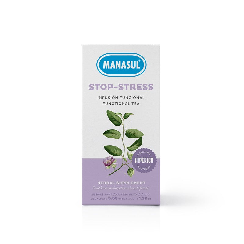 Infusion Stop Stress 25 flitros Manasul