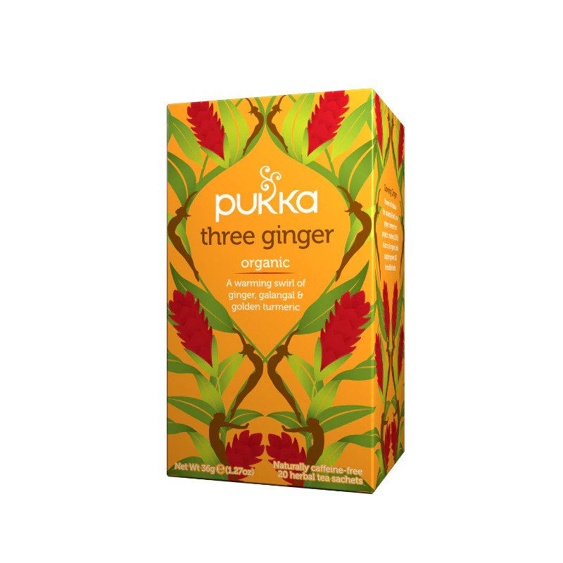 Pukka Tres jengibres infusion Bio 20 filtros