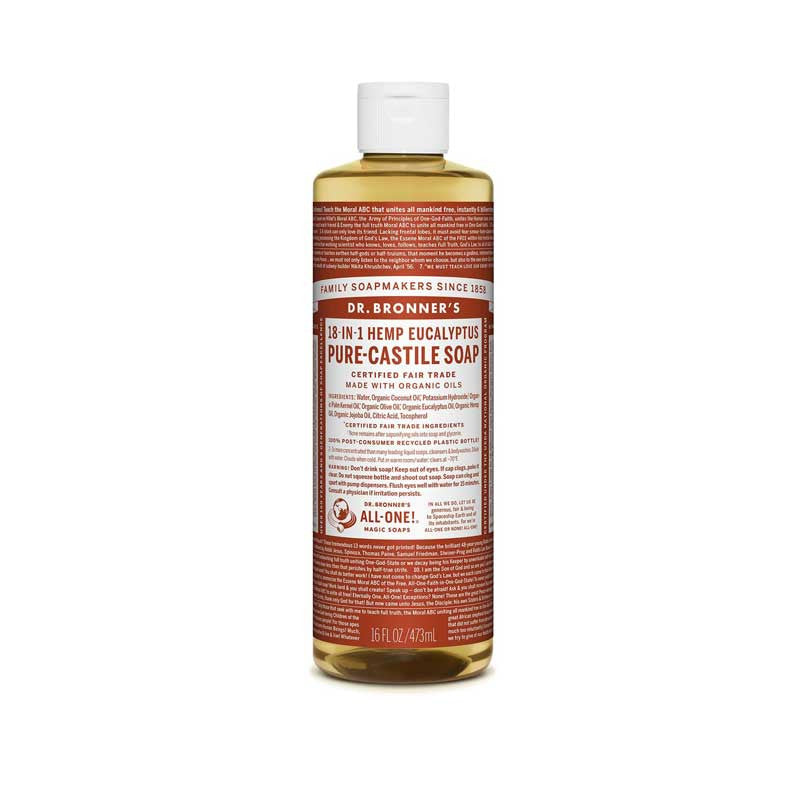 Jabon liquido de eucalipto bio 475ml Dr. Bronner&