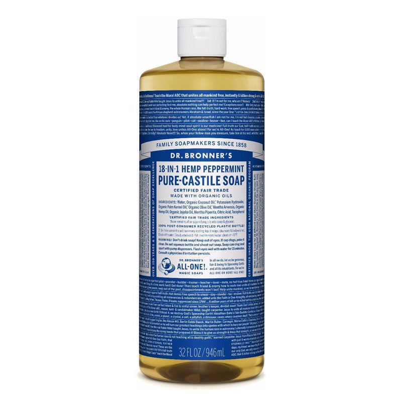 Jabon liquido Menta 945ml Dr.Bronner&