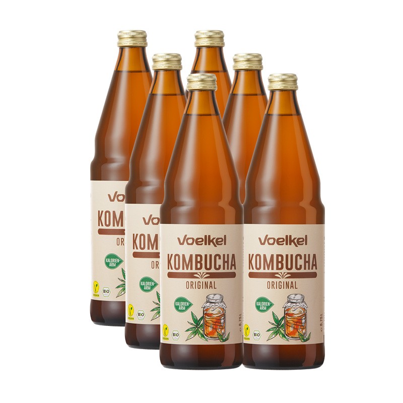 Kombucha Original bio 6x750ml Voelkel