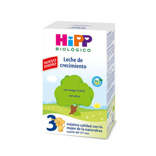 Leche 3 de crecimiento bio 500g Hipp