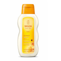 Leche corporal de calendula bebe y niño 200 ml Weleda