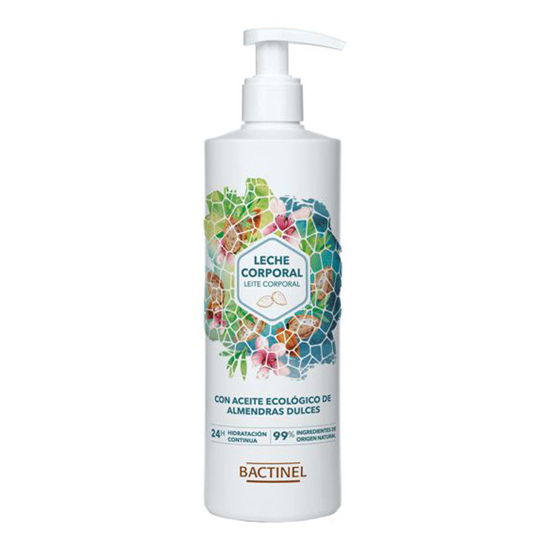 Leche hidratante de almendras bio 300 ml Bactinel