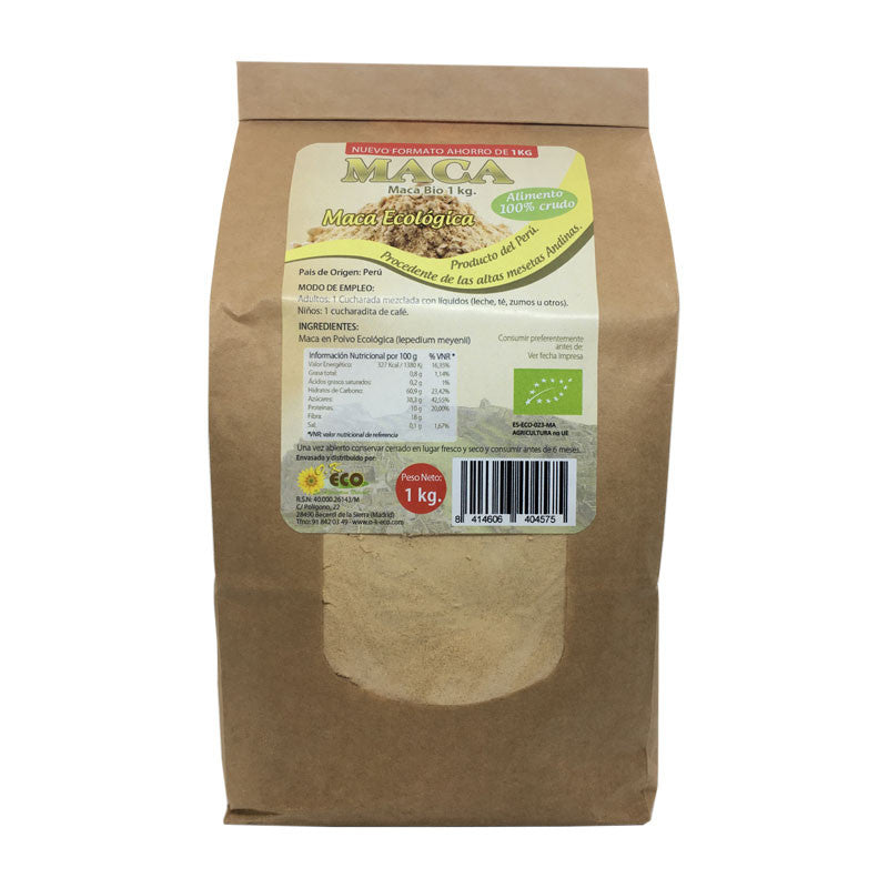 Maca en polvo bio 1 kg Dream Foods