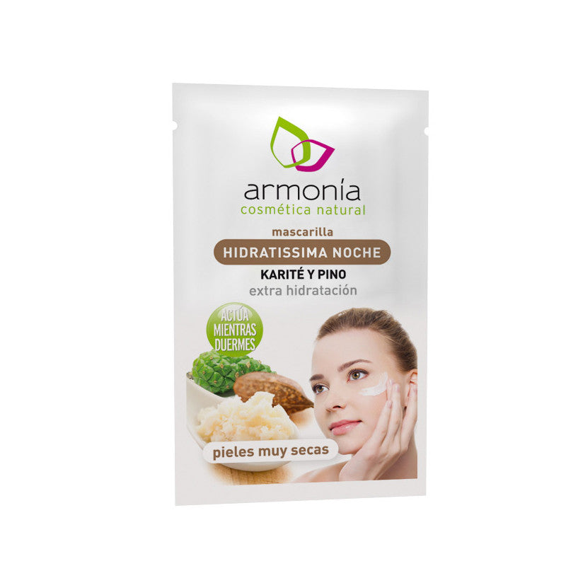 MASCARILLA HIDRATISSIMA NOCHE 10G - ARMONIA - masquedietasonline.com 