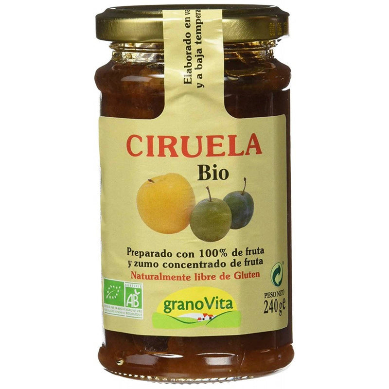 Mermelada de Ciruela BIO 240gr - Grano Vita