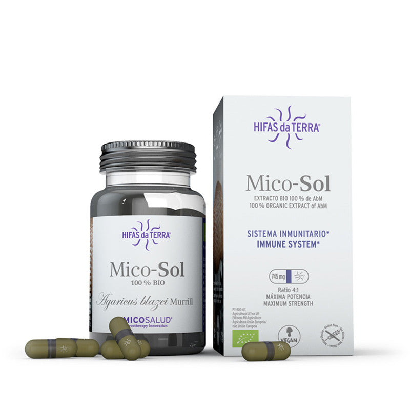 Mico-Sol (Champiñon del sol) 30 capsulas Hifas da Terra