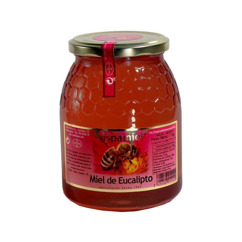 Miel de eucalipto 1kg Hispamiel