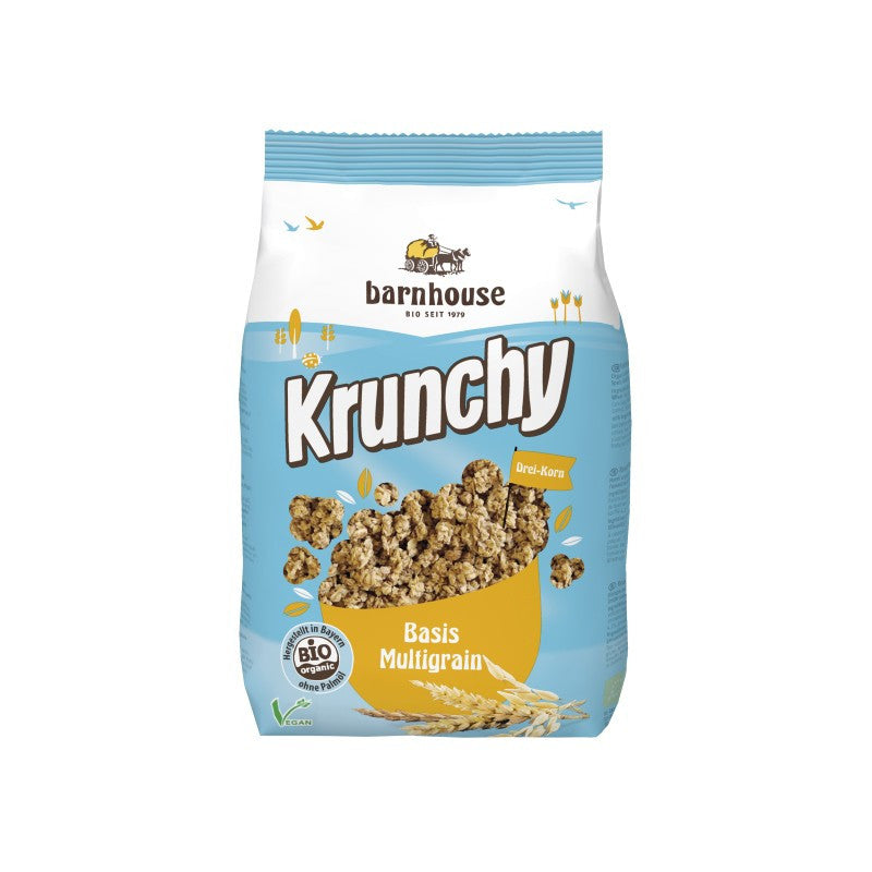 Muesli Krunchy base multicereales 600g Barnhouse