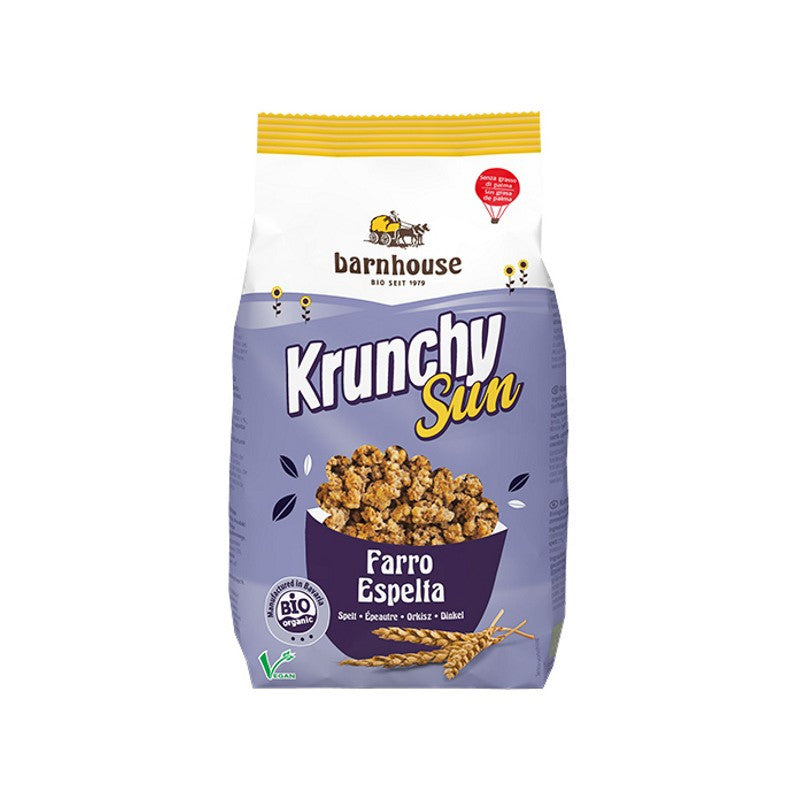 Muesli Krunchy Sun espelta Bio 375g Barnhouse