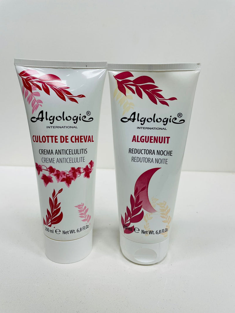 Pack Crema Anticelulitis + Crema Reductora Noche - Algologie.