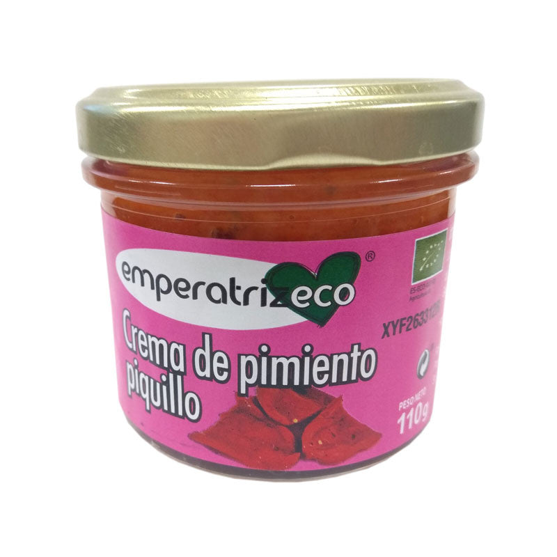 Pate cremoso de pimiento piquillo bio 110g Emperatriz