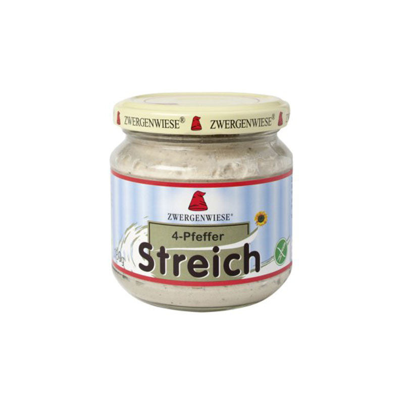 Pate vegetal de 4 pimientas bio 180 g Zwergenwiese