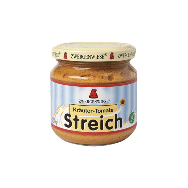 Pate vegetal de hierbas y tomate bio 180 g Zwergenwiese