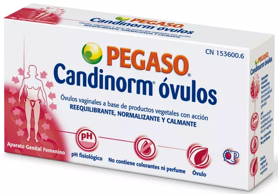 Pegaso Candinorm óvulos vaginales 10uds - SOLARAY - masquedietasonline.com 