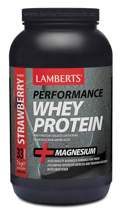 Whey Protein. Sabor a Fresa