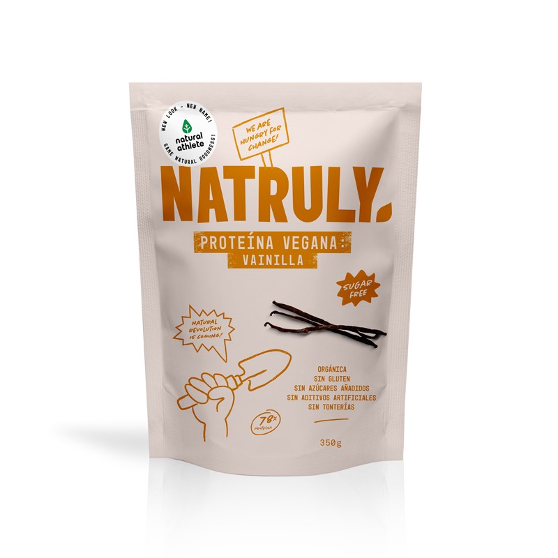 Proteina Vegana 75% Vainilla Bio 350g Natruly