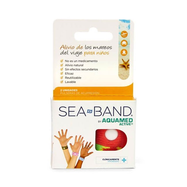 Pulsera antimareo para niños 2 unidades Aquamed Active