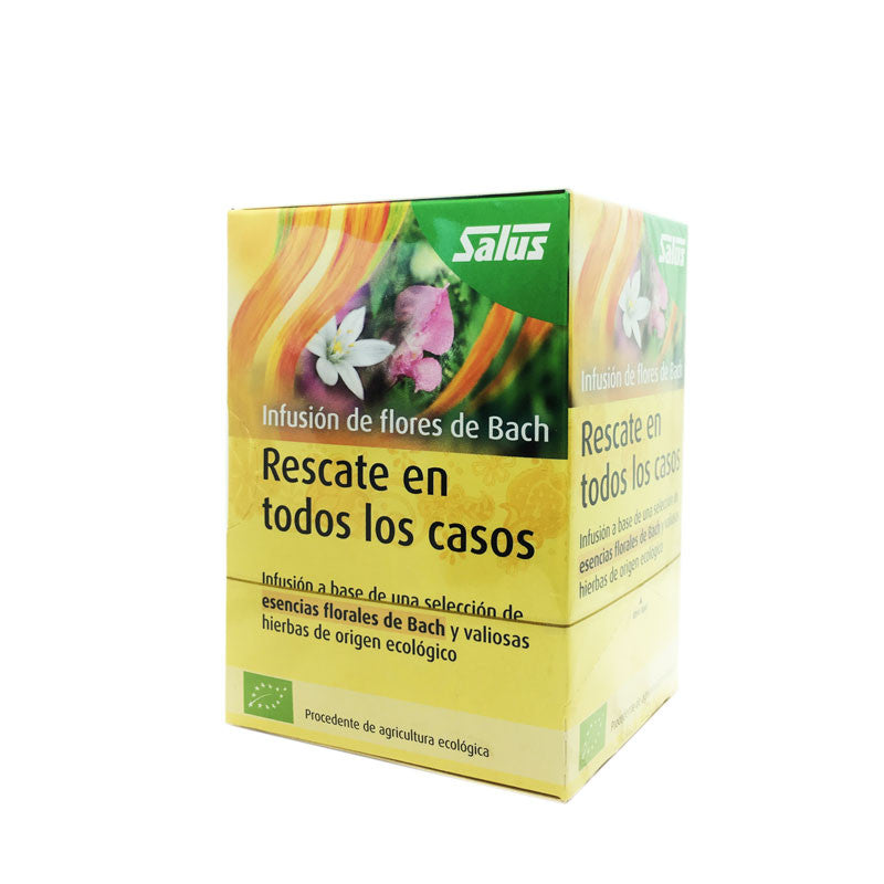 Rescate en todos los casos rescue infusion bach bio 15 filtros Salus