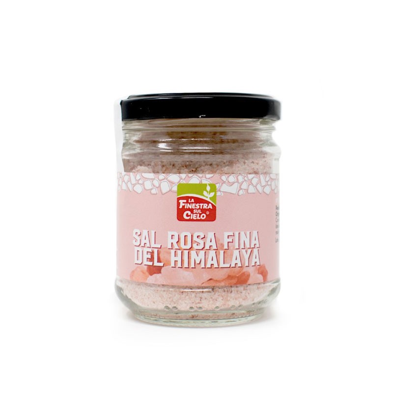 Sal rosa del himalaya fina 200g La Finestra