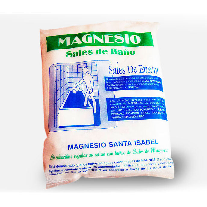 Sales de magnesio saco 4.5 kg Santa Isabel