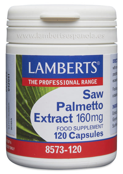 Saw Palmetto en extracto (Serenoa repens) 160 mg