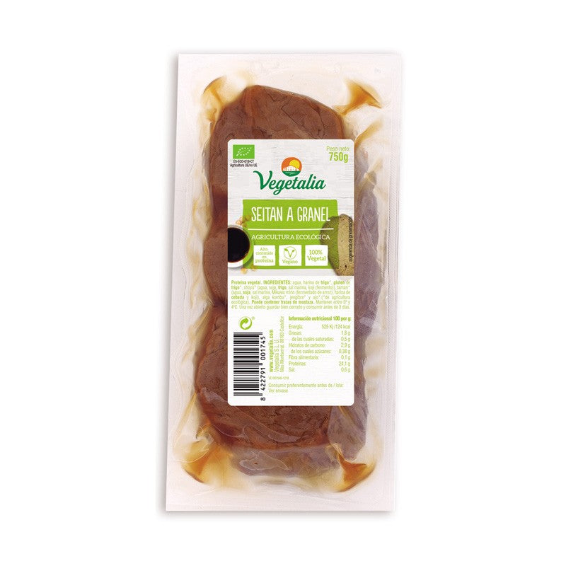 Seitan fresco a granel bio 750g Vegetalia