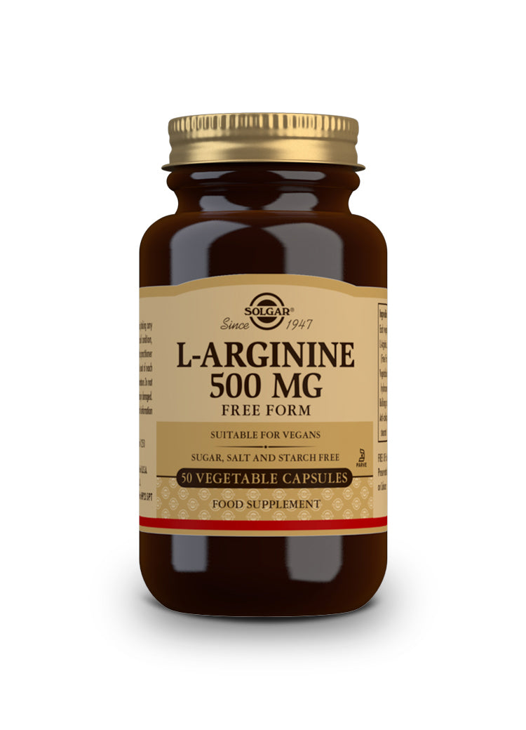 L-Arginina 500 mg - 50 Cápsulas vegetales