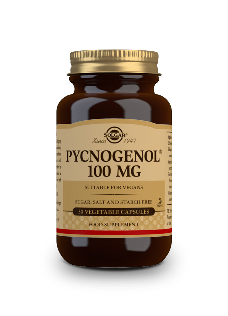 Pino 100 mg. Extracto de Corteza de Pino y Pycnogenol® - 30 Cápsulas vegetales