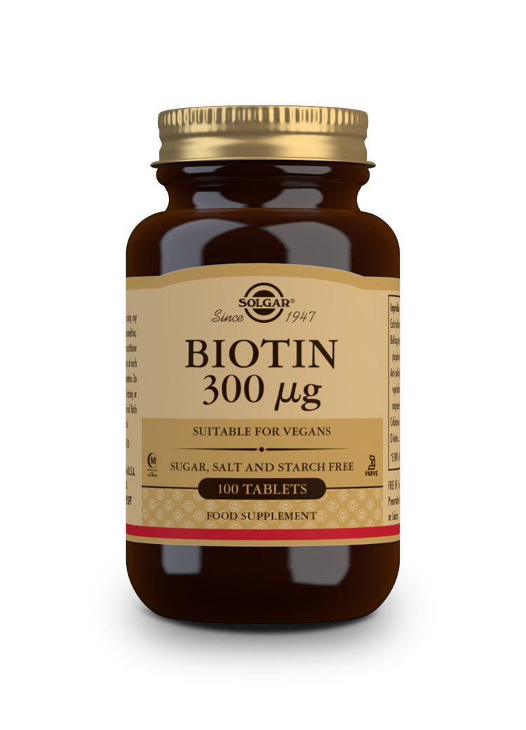 Biotina 300 µg - 100 Comprimidos