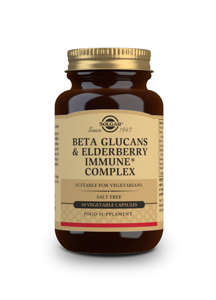 Beta Glucanos Inmune Complex con Saúco - 60 cápsulas vegetales