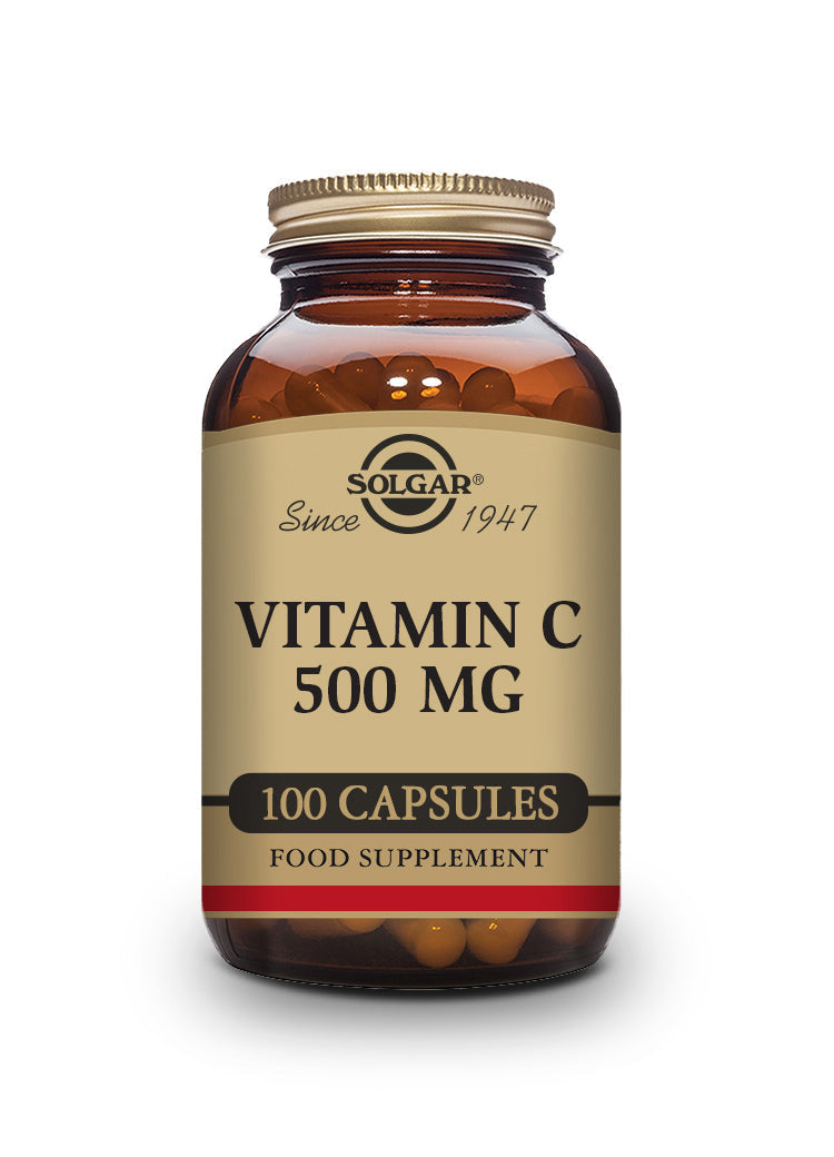 Vitamina C 500 mg - 100 Cápsulas vegetales