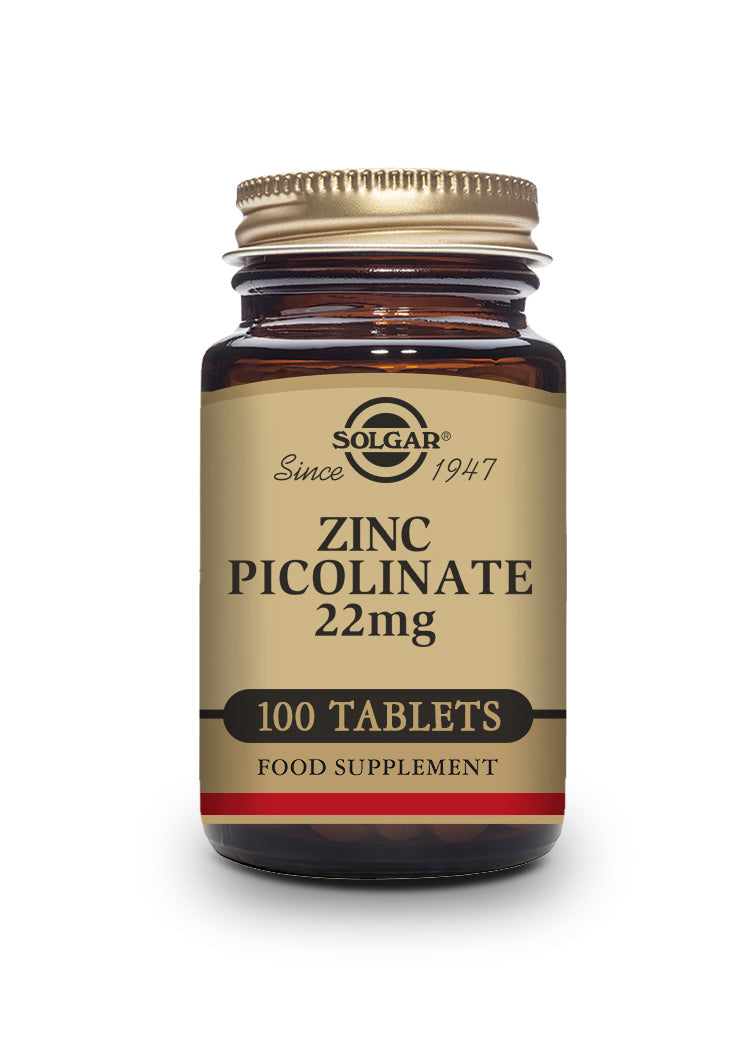 Picolinato de Zinc 22 mg - 100 Comprimidos