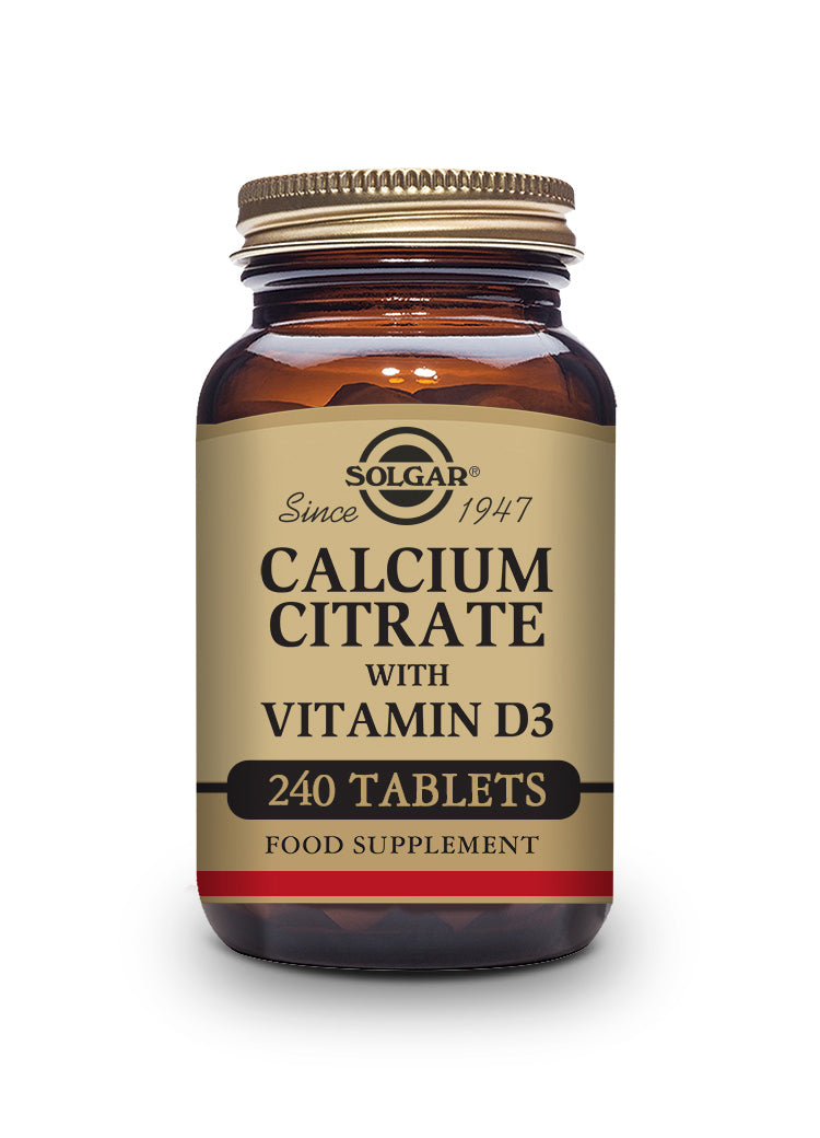 Citrato de Calcio con Vitamina D3 - 240 Comprimidos