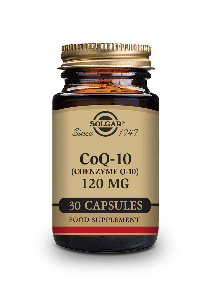 Coenzima Q-10 120 mg - 30 Cápsulas vegetales