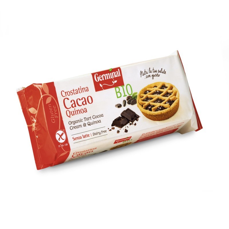 Tartaleta de cacao y quinoa bio sin gluten 200g Germinal