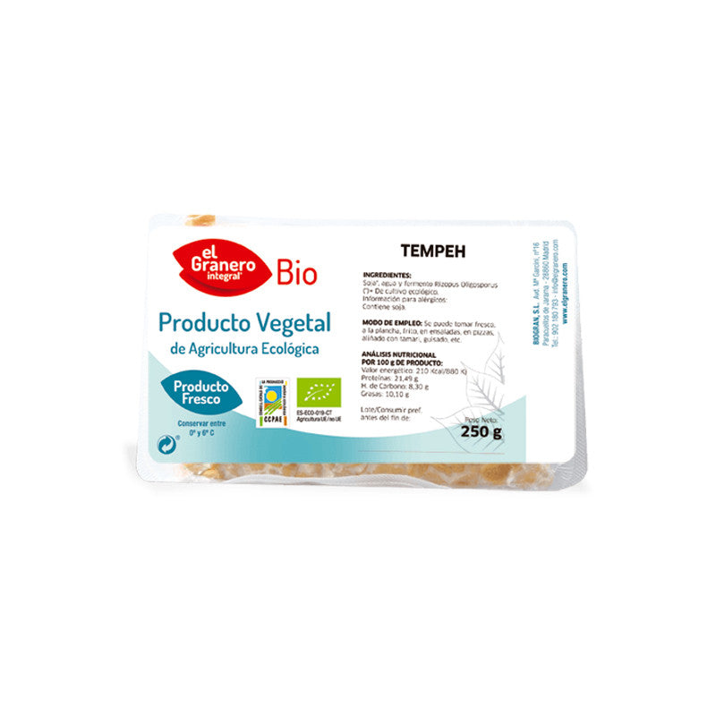 TEMPEH CLASICO 310G-175G - EL GRANERO - masquedietasonline.com 