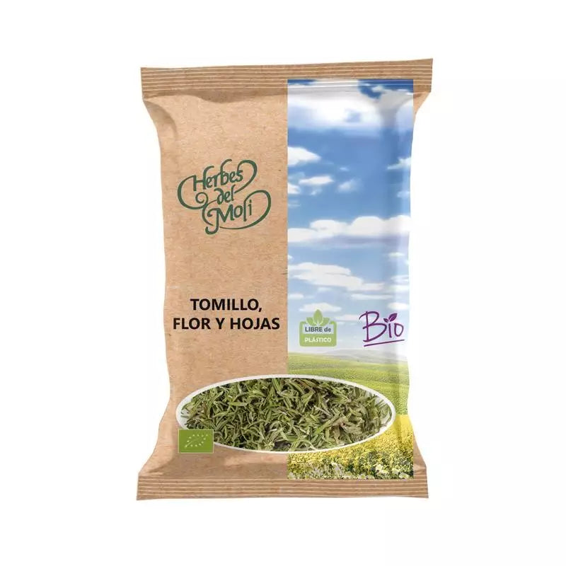 Tomillo flor/hoja bio 50g Herbes del Moli