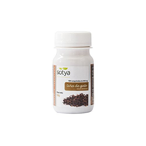 Uña de gato 500 mg 100 comprimidos Sotya