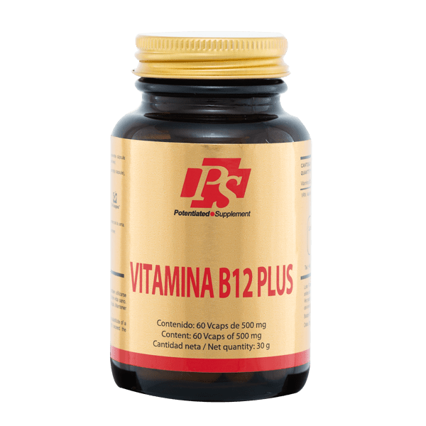 VITAMINA B12 PLUS - PS PARAFARMACIA - masquedietasonline.com 