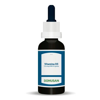 VITAMINA D3 7,5MCG / 300 UI  - BONUSAN - masquedietasonline.com 