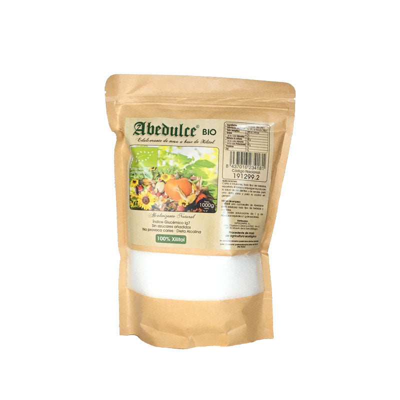 Xilitol de Maiz bolsa Bio 1Kg Abedulce