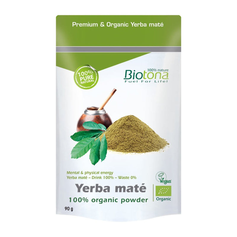 Yerba Mate polvo Bio 90g Biotona