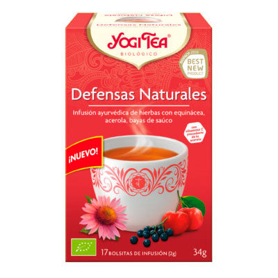 Yogi Tea Defensas naturales Bio17 filtros