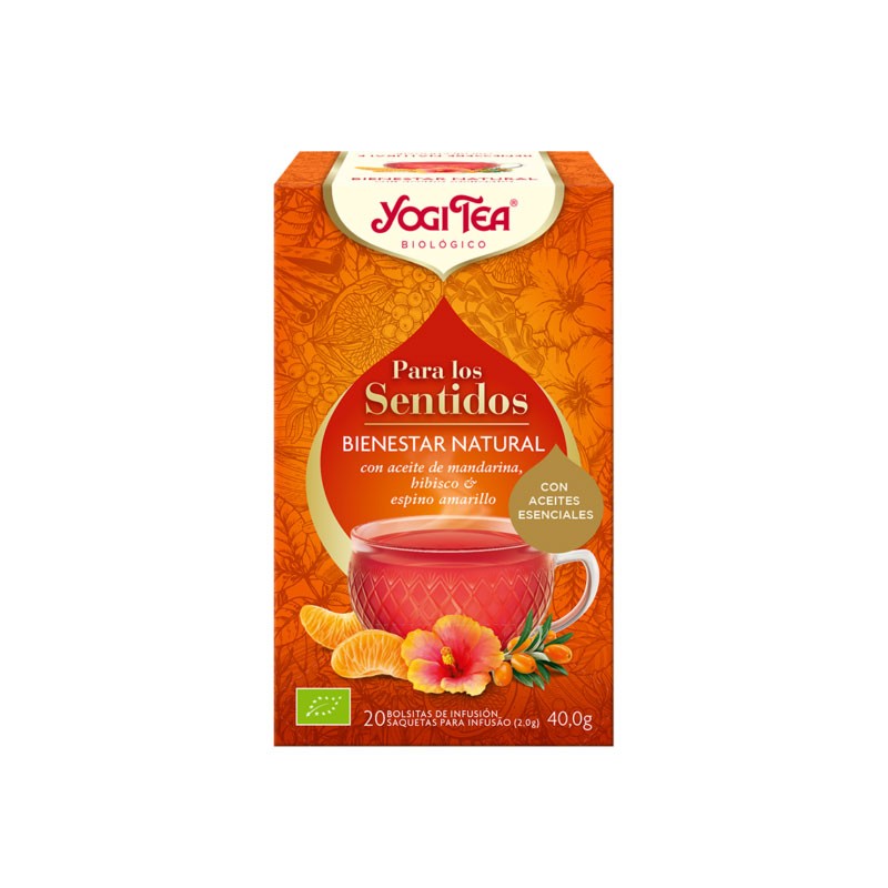 Yogi tea para los sentidos Bienestar Natural 20 filtros