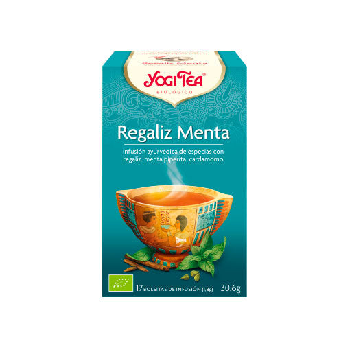 Yogi Tea Regaliz menta 17 filtros