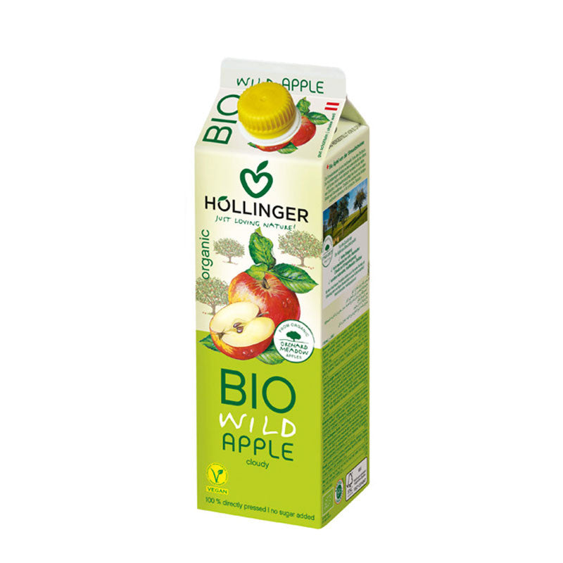 Zumo de Manzana Silvestre Bio 1L Hollinger